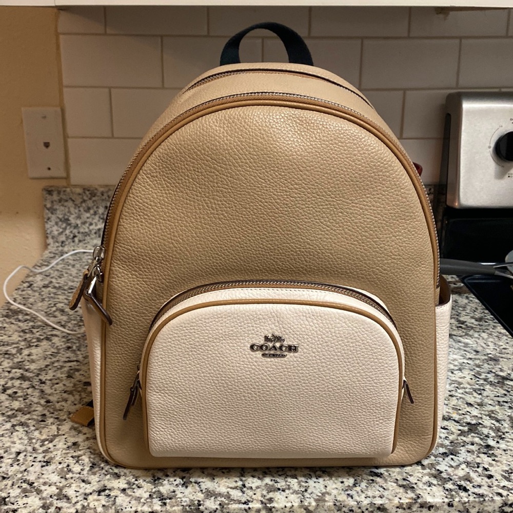 Coach Court Color Block Backpack